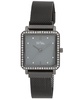 Unisex Quartz Black Alloy Watch 28mm