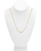 Paper Clip Link 18" Chain Necklace in Silver or Gold Plate