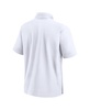 Men's White LSU Tigers 2024 Sideline Coach Short Sleeve Half-Zip Hoodie Jacket