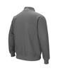 Men's Charcoal Kansas State Wildcats Tortugas Logo Quarter-Zip Jacket