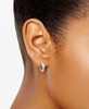Twist Half Hoop Earrings, Created for Macy's