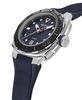 Men's Swiss Automatic Seastrong Extreme Blue Rubber Strap Watch 39mm