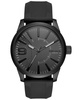 Men's Black Silicone Strap Watch 46x53mm DZ1807