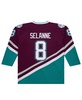 Men's Teemu Selanne Purple Anaheim Ducks 1996-97 Power Play Jersey