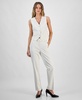 Women's Pinstriped Straight-Leg Pants, Exclusively at Macy's