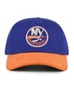 Men's Royal/Orange New York Islanders Burnett Adjustable Hat