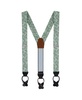 Men's Nohea Palm Tree Linen Blend Novelty Button End Suspenders
