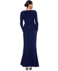 Women's Embellished Surplice Gown