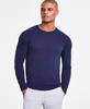 Men's Merino Raglan Sweater, Exclusively at Macy's