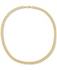 Curb Link 22" Chain Necklace (7mm) in Sterling Silver