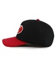 Men's Black/Red Carolina Hurricanes Burnett Adjustable Hat