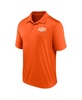 Men's Orange Oklahoma State Cowboys Left Side Block Polo Shirt