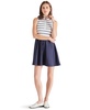 Women's Lyon Striped Fit & Flare Mini Dress