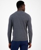 Men's Solid V-Neck Cotton Sweater, Created for Macy's