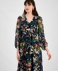 Women's Floral-Print Maxi Dress