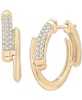 Diamond Small Hoop Earrings (1/6 ct. t.w.) in Gold Vermeil, Created for Macy's