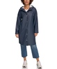 Women's Long Hooded Rain Coat