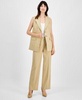 Women's Peak-Lapel Long Vest & Patch-Pocket Trousers