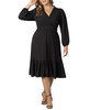 Plus Size Portia Long Sleeve Dress