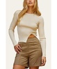Women's Darcie Front Split Knit Top
