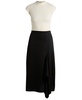 Women's Volant Trim Two-Part Dress