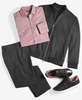 Men's Bomber Jacket, Shirt & Pants, Created for Macy's