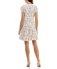 Women's Printed Cotton Eyelet V-Neck Dress