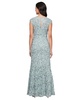 Women's Sequined Soutache Mermaid Gown