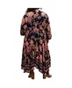 Plus Size Devine Beauty Border Dress