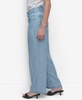 Women's Chambray Wide-Leg Pants