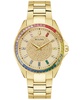 Men's Classic Phantom Gold-Tone Stainless Steel Bracelet Watch 40mm