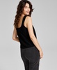 Women's Double Square-Neck Tank Top, Created for Macy's