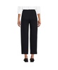 Women's Sport Knit High Rise Pleated Straight Leg Crop Pants