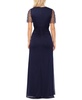 Women's Lace-Sleeve Gown