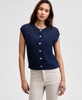Women's Open-Knit Button-Front Cardigan Sweater, Regular & Petite, Exclusively at Macy's