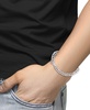 EFFY® Men's Link Bracelet in Sterling Silver