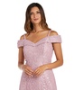 Off-The-Shoulder Lace Gown
