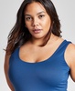 Plus Size Scoop-Neck Sleeveless Top, Created for Macy's