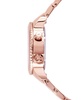 Women's Elise Swiss Tri-Time Rose Gold-Tone Ion-Plated Stainless Steel Bracelet Watch 33mm