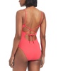 Women's V-Wire Plunge-Neck One-Piece Swimsuit, Created for Macy's