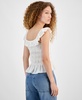 Women's Ruffle Strap Smocked Top, Created for Macy's