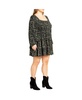 Plus Size Dahlia Mini Print Dress