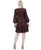 Sequinned Tiered Fit & Flare Dress