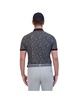 Men's Mono Dots Tech Jersey Sports Fit Polo Shirt