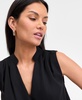 Women's V-Neck Sleeveless Top, Exclusively at Macy's