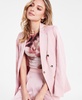 Women's Satin One-Button Blazer, Exclusively at Macy's 
