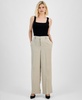 Petite High-Rise Wide-Leg Pants, Created for Macy's 