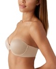 Women's Future Foundation Push-Up Strapless Bra 954381