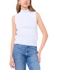 Women's Mock Neck Sleeveless Sweater 