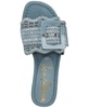 Women's Bambi Raffia Buckle Slide Sandals